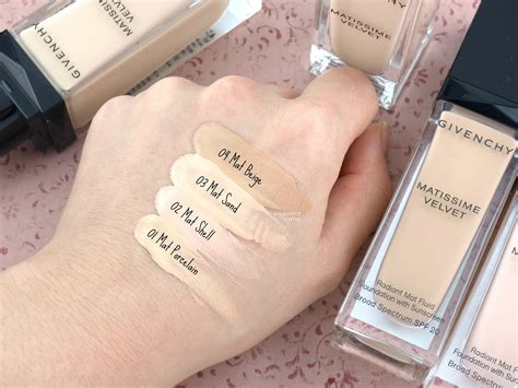 givenchy velvet foundation review|Givenchy Matissime Velvet Radiant Mattifying Fluid Foundation .